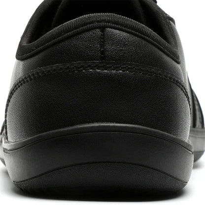 Mens Artificial Leather Wide Barefoot Shoes Unisex Plus Size Male Outdoor Minimalist Sneakers Women Zero Drop Casual Walking