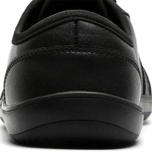 Mens Artificial Leather Wide Barefoot Shoes Unisex Plus Size Male Outdoor Minimalist Sneakers Women Zero Drop Casual Walking