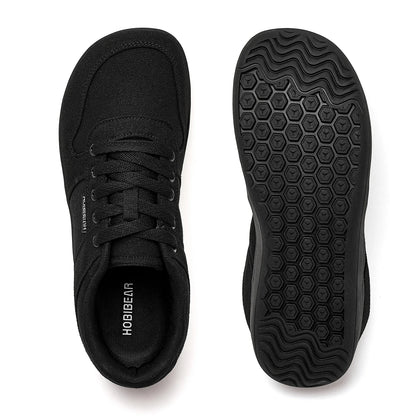 Unisex Barefoot Shoes for Men Women Wide Minimalist Walking Sneakers Lace-Up Outdoor Lightweight Running Shoes