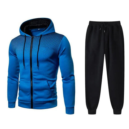 2024 Mens Tracksuits Men's Clothing Men Sets Hoodie Set Zipper Sweatshirt Casual Sport Sweatpants Man Sweat Suit Set Running