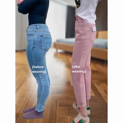 Women Loose Fit Pear Shape Old Style Pants