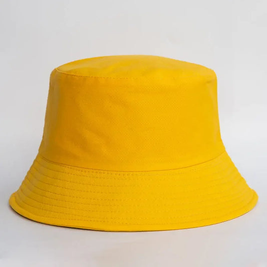 Unisexe Reversible Bucket Hats Man Women Cotton Fisherman Cap Girl Boy Daily