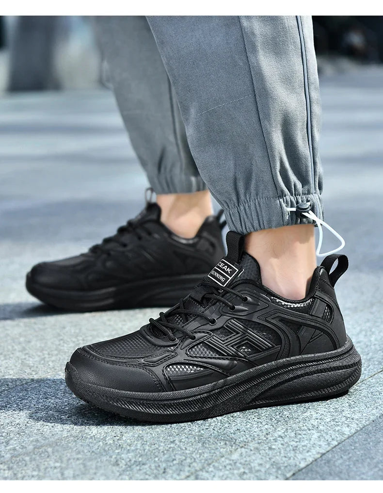 Shoes Four Seasons Breathable Light Non-slip Waterproof Oil-proof Kitchen work shoes Men's Outdoor Casual sports Shoe