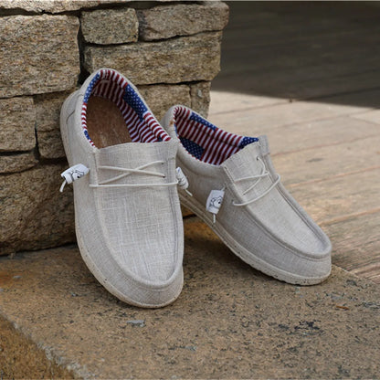 Plus Size Men's Solid Color Breathable Slip On Classic Loafer Shoes Comfy Casual Durable Lightweight Walking Shoes