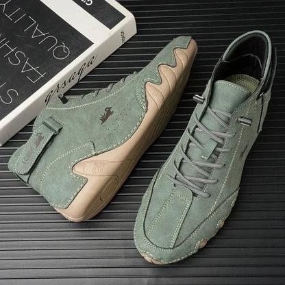 Men's Boots Casual Fashion Luxury Designer Soft Sole Waterproof Mens Loafers New Trend High Quality Couple Lace Up Hiking Shoes