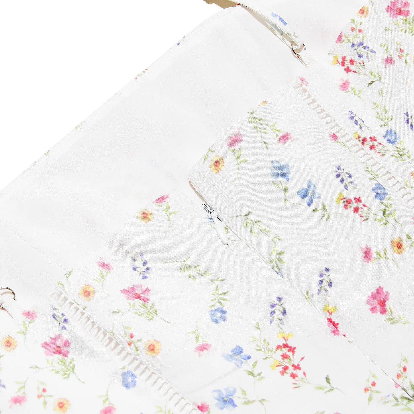 Summer Clothes for Women Midi Elegant Dress 2025 New Arrivals White Floral Print Holiday Dress