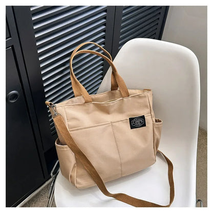 2025 New Unisex Single-Shoulder Bag, Oxford Waterproof Material, Handy Versatile Laptop Bag, Large Capacity Crossbody Bag