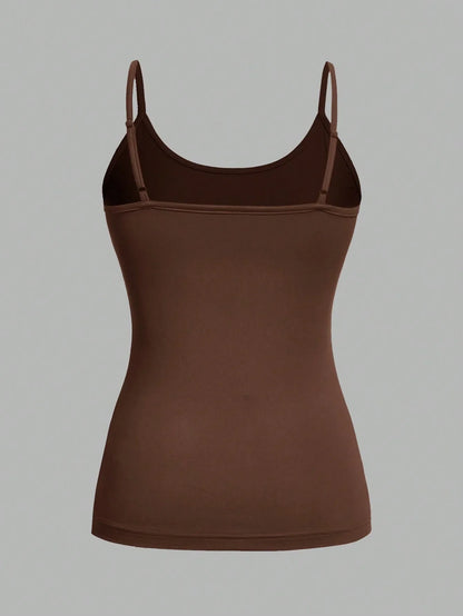 4 pcs Women Solid Color  Camisoles Vest Women Tank Tops Female Summer Sexy Strap Basic Tops Sleeveless Camisole T-shirt