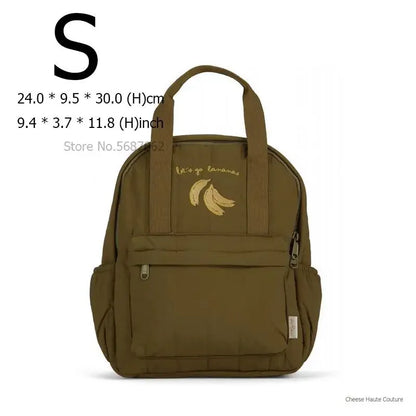 Baby Backpack Parent-child Kids Schoolbag Kindergarten Bags Brand Traveling Cherry Children's Boys Girls Mom Storage