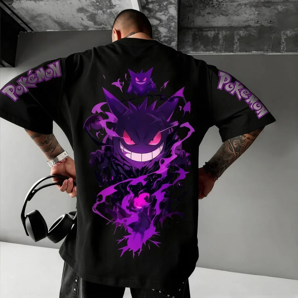 Animated Product Derivative - Men's and Women's Summer Fashionable Street T-shirts of High Quality and Versatile Fit