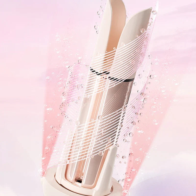 Automatic Hair Curler Negative Ion Ceramic Curling Iron - 40mm Large Wave Perm for Home Use, Lazy Person Electric Curling Wand