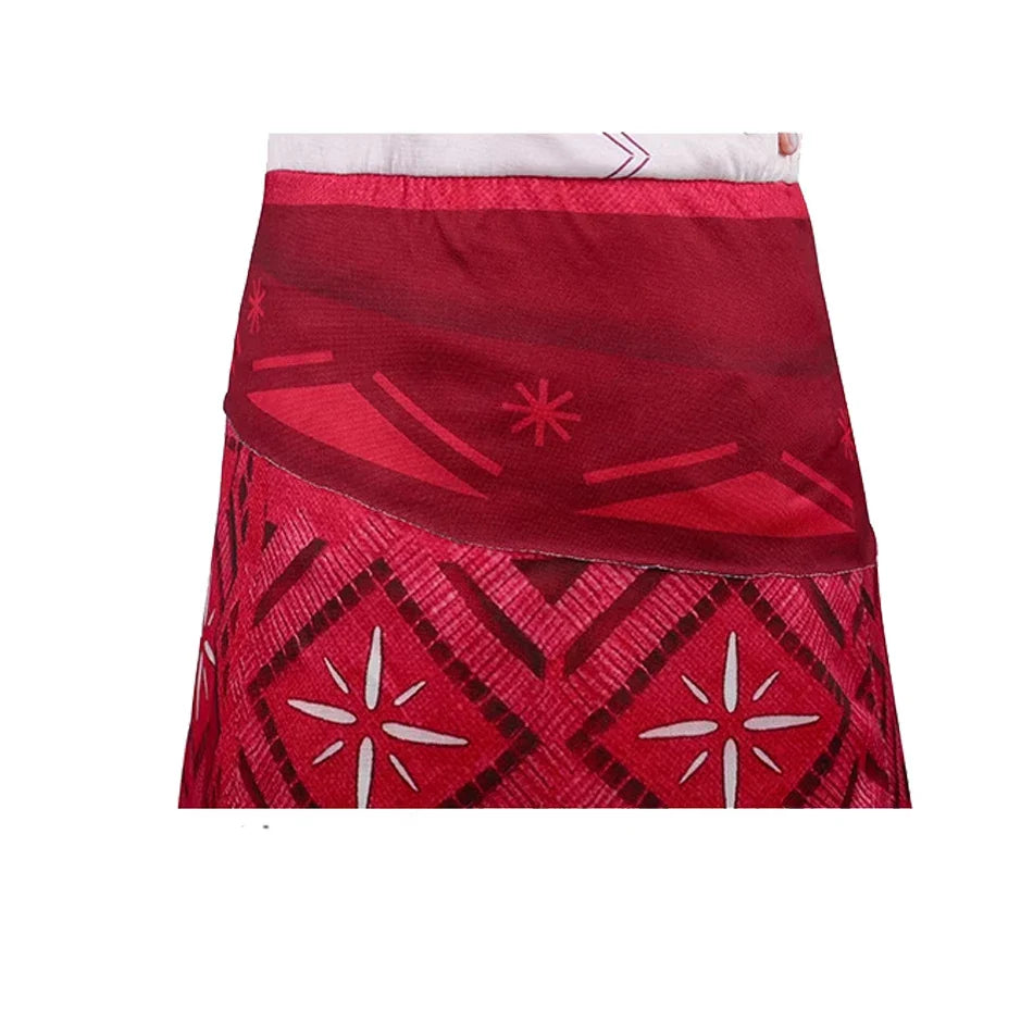 Meninas Novo Filme Moana 2 Vestido Festa de Halloween Fantasia de Aventura Menina Princesa Roupas Chiques Crianças Vaiana Pua Porco Roupa