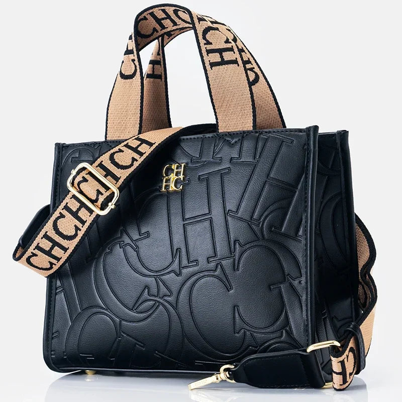 Fashion Monogram Print High Quality Metal Logo Casual Light Luxury Brand Designer 2025 New Women's Handbag