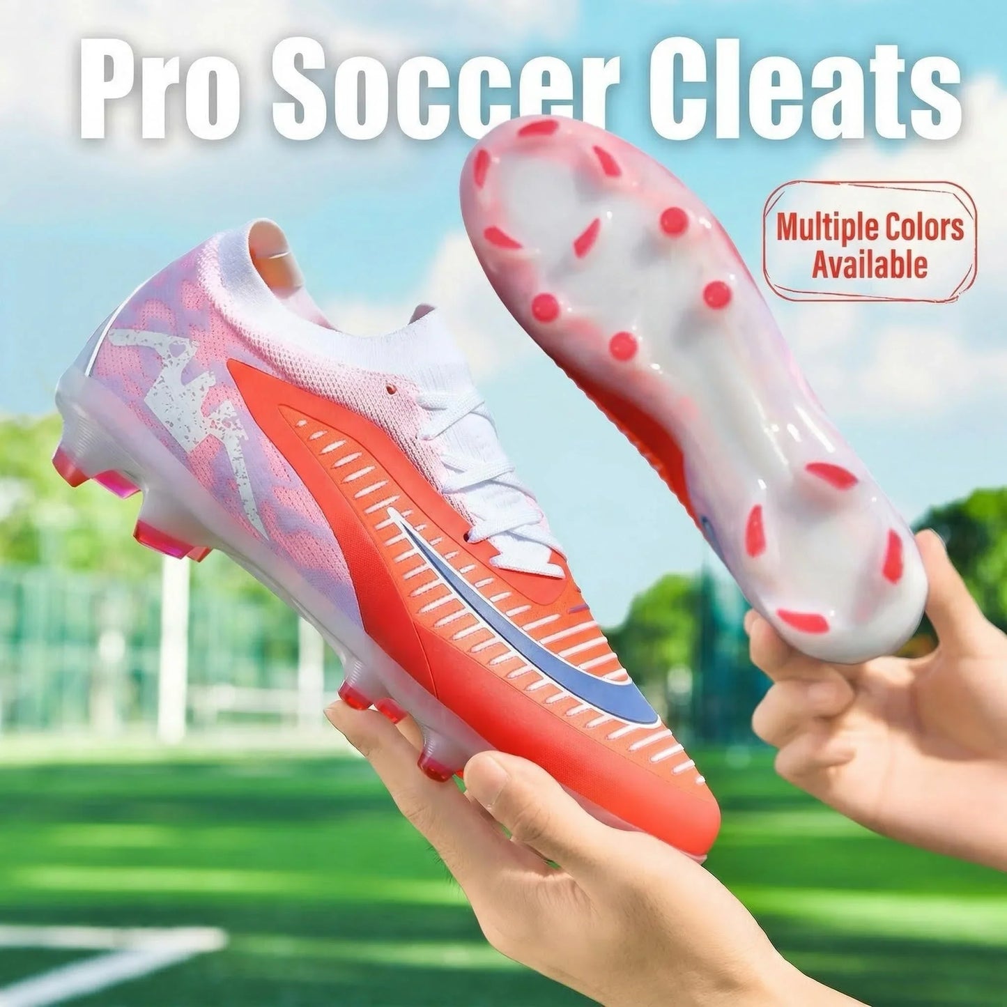 New Men Football Boots Training Breathable Soccer Shoes Wholesale Unisex Professional Ultralight Indoor Futsal Drop Shipping