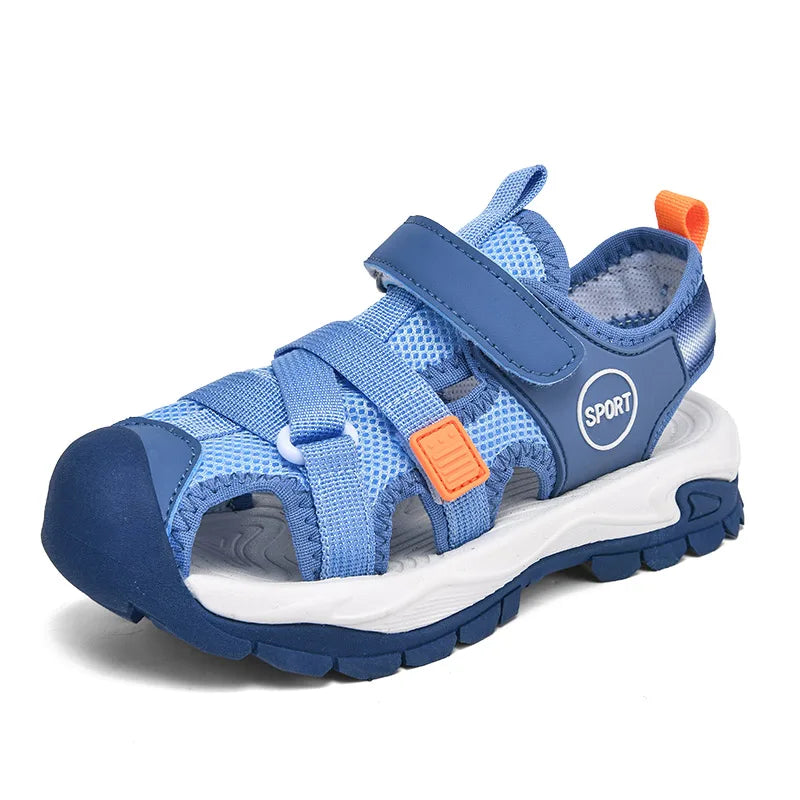 Fashion Boys Sandals Children Summer Shoes Sneaker Non-slip Closed Toe Water Shoes Outdoor Walkingsports Sandal for Boy Shoes