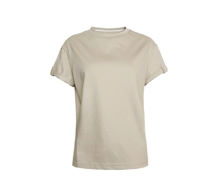 Summer Short Sleeved Clothes Premium Luxury Women's Clothing Combed Cotton Tshirts pima cotton Tee Shirt