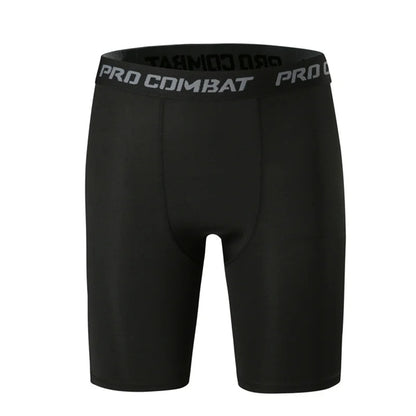 Sports Fitness Pants Men's Basketball Shorts Workout Tights Gym Running Training