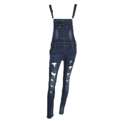 Ripped Jeans Denim Ankle Length Pencil Pants