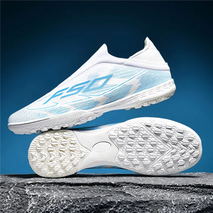 New Men's Soccer Shoes Grass Adult Non-Slip Non Slip Football Boots Ultralight Sport Indoor Cleats Fg Turf Futsal Comfortable