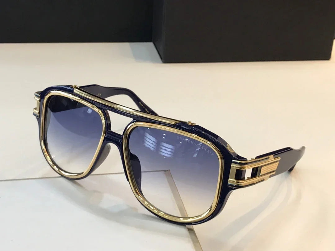 Top High Quality Sunglasses for Men Titanium Style Fashion Design Sunglasses for Womens  with box