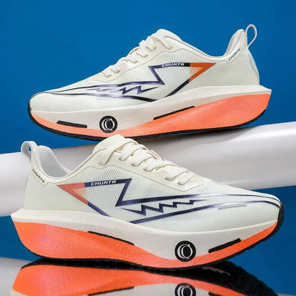 Men's Fashionable Casual and Comfortable Sports Running Shoes Breathable Fabric Upper Non-Slip and Wear-Resistant Shoes