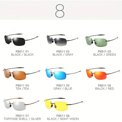 UV400 Protection Sunglasses For Men And Women 8 Colors Model 8511