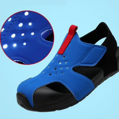 Children Functional Sandals Kids Fashion Airplane Shoes Summer New Baby Beach Shoes  Boys and Girls Cool Barefoot Sandals