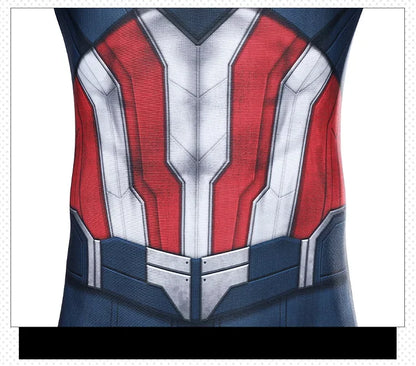 New Superhero Captain Steve Rogers Cosplay Costume Jumpsuit Adult Men Halloween Comic Con Outfit Custom Made Superhero Suit