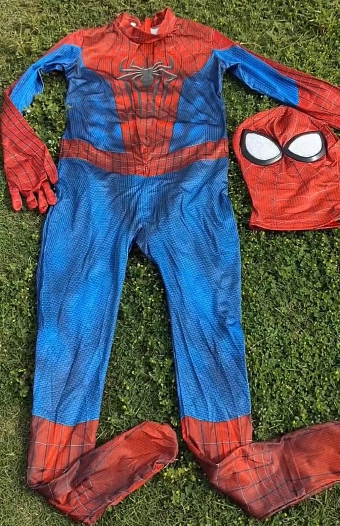 TASM 2 Spiderman Cosplay Boys Amazing Spider Bodysuit Costume Boy Superhero Zentai Outfits Disfraces De Halloween Costume