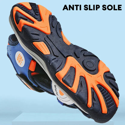 Kids Sports Sandals Breathable Mesh Lightweight Non-Slip Comfortable Outdoor Summer Shoes for Boys and Girls Quick-Dry Design
