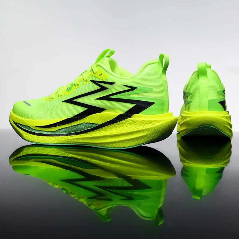 Men Running Shoes Carbon Board Speciality Sports Breathable Lightweight Women's Comfortable Chunta Athletic Sneakers