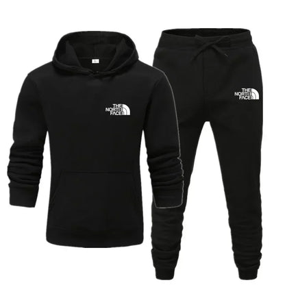 Autumn and winter hot selling men's and women's casual sports outdoor jogging hoodie set, sports hoodie and sports pants set