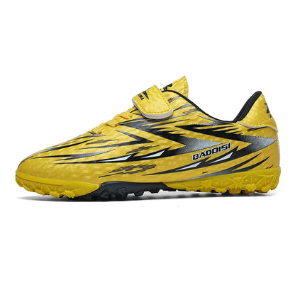 New Football Shoes Children Non Slip Society Cleats Soccer Shoes Kids Indoor Football Field Boots Fast Professional Sneaker28-39