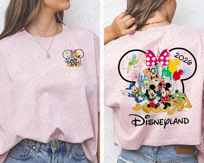 2026 Mickey and Friends Peripheral Printed Hoodies Latest Fashion Girls Spring Loose Parent-child Comfortable Round-neck Hoodie