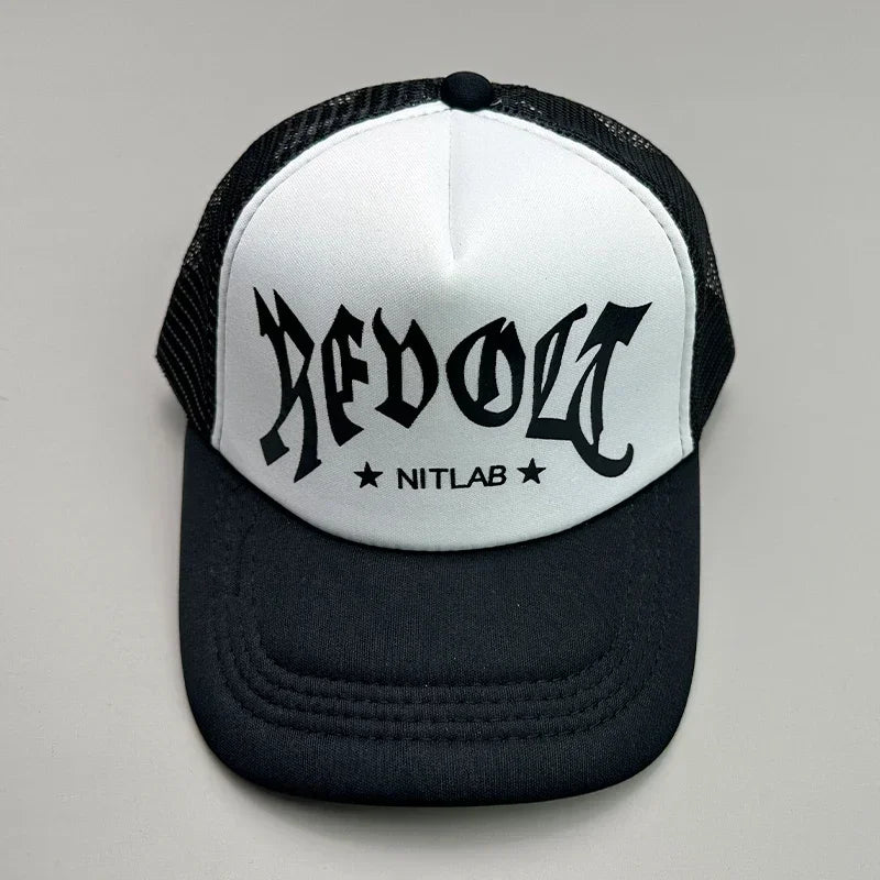 New Cool Street Hip Hop Letter Colorful Meshed Men Women Baseball Hats Cotton Summer Adjustable Breathable Snapback Sport Caps