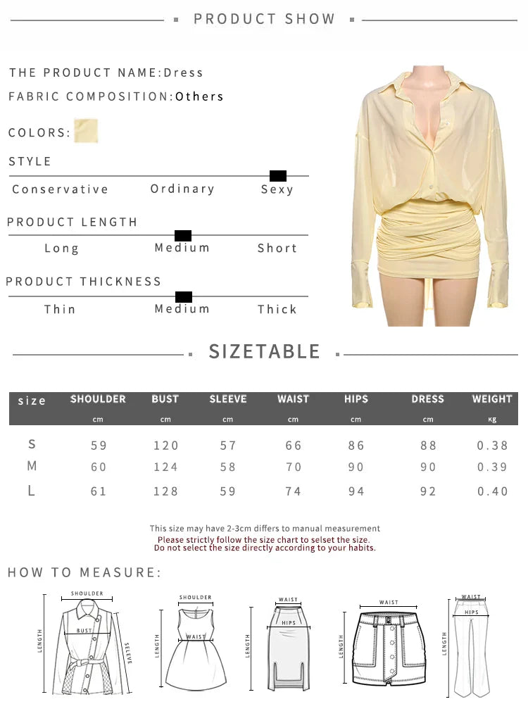 Ruched See Through Dress Women Patchwork Single-Breasted Full Sleeve Bandage Tassel Trend Streetwear Mini Bodycon