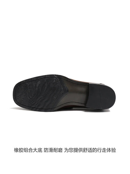 Spring and Autumn New Business Formal Men's Shoes, Leather Breathable Casual Professional Fashion Loafers