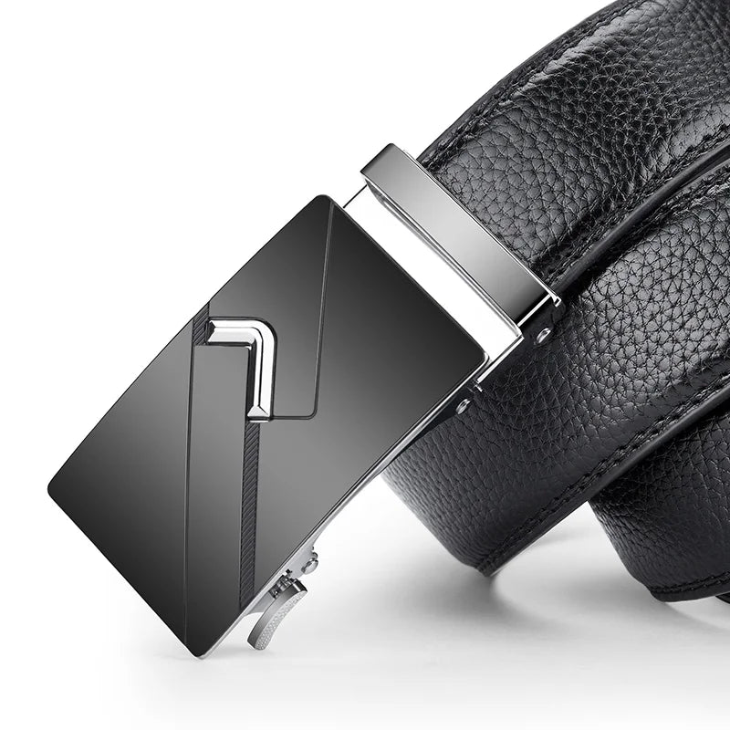 Men Belt Genuine Leather belt for men Alloy buckle ratchet belts Men Designer Belt Automatic belts