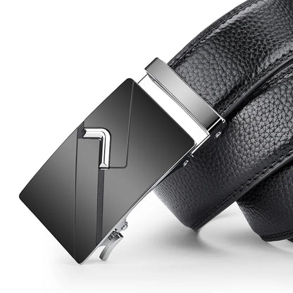Men Belt Genuine Leather belt for men Alloy buckle ratchet belts Men Designer Belt Automatic belts