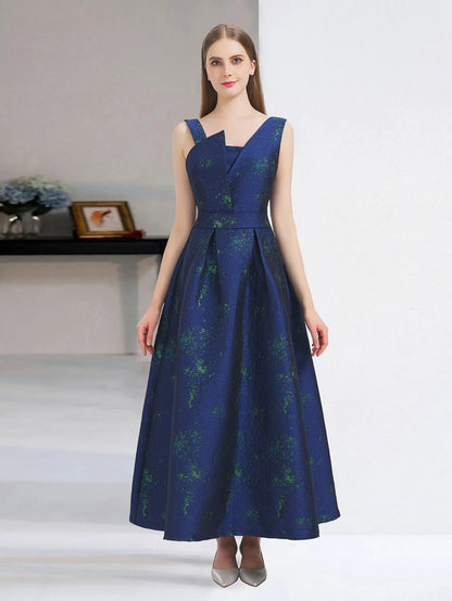 Women Elegant Long Maxi Dress Floral Jacquard Dress New Spring Summer Evening Party Dresses Vintage Girl Vestidos