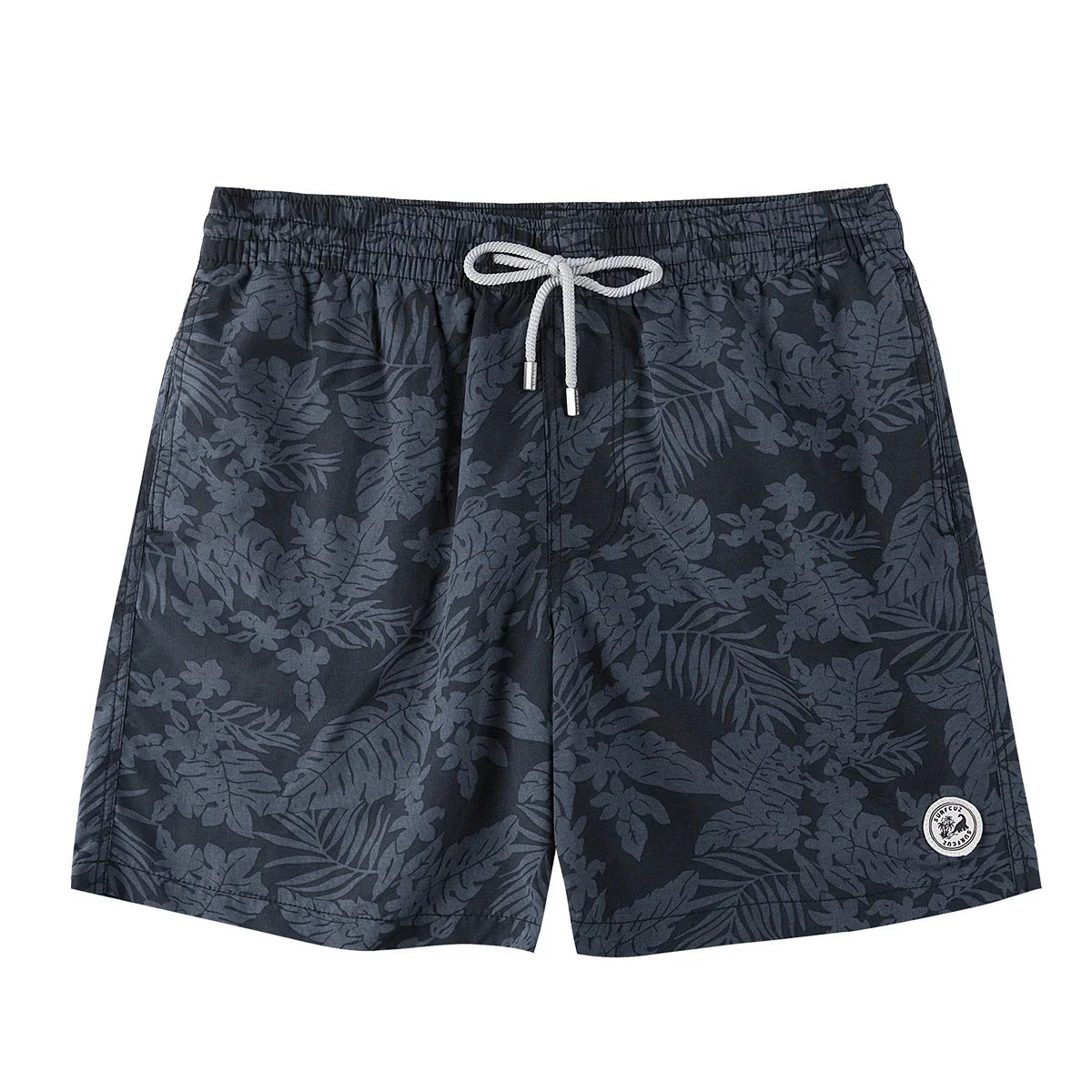Beach Men's Swim Shorts Flower 3D Printed Surfing Board Shorts Quick Dry with Mesh Lining and Pockets Struck Shorts
