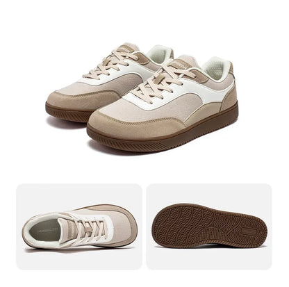 Unisex Wide Toe Sneakers Women Men Minimalist Non Slip Shoes Lace Up Mesh Casual Sneaker