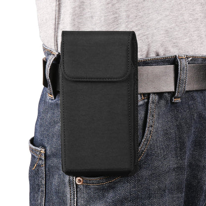 Nylon Belt Clip Phone Case Man Waist Bag For iPhone 17 16 15 14 13 Pro Max Samsung S25 S24 S23 S22 S21 Plus Redmi Holster Cover