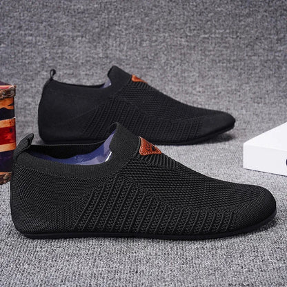 Men's Shoes Breathable Thin Bottom Light Driving Loafers Casual Socks Shoes Men Slippers Comfortable Walking Mens Shoes
