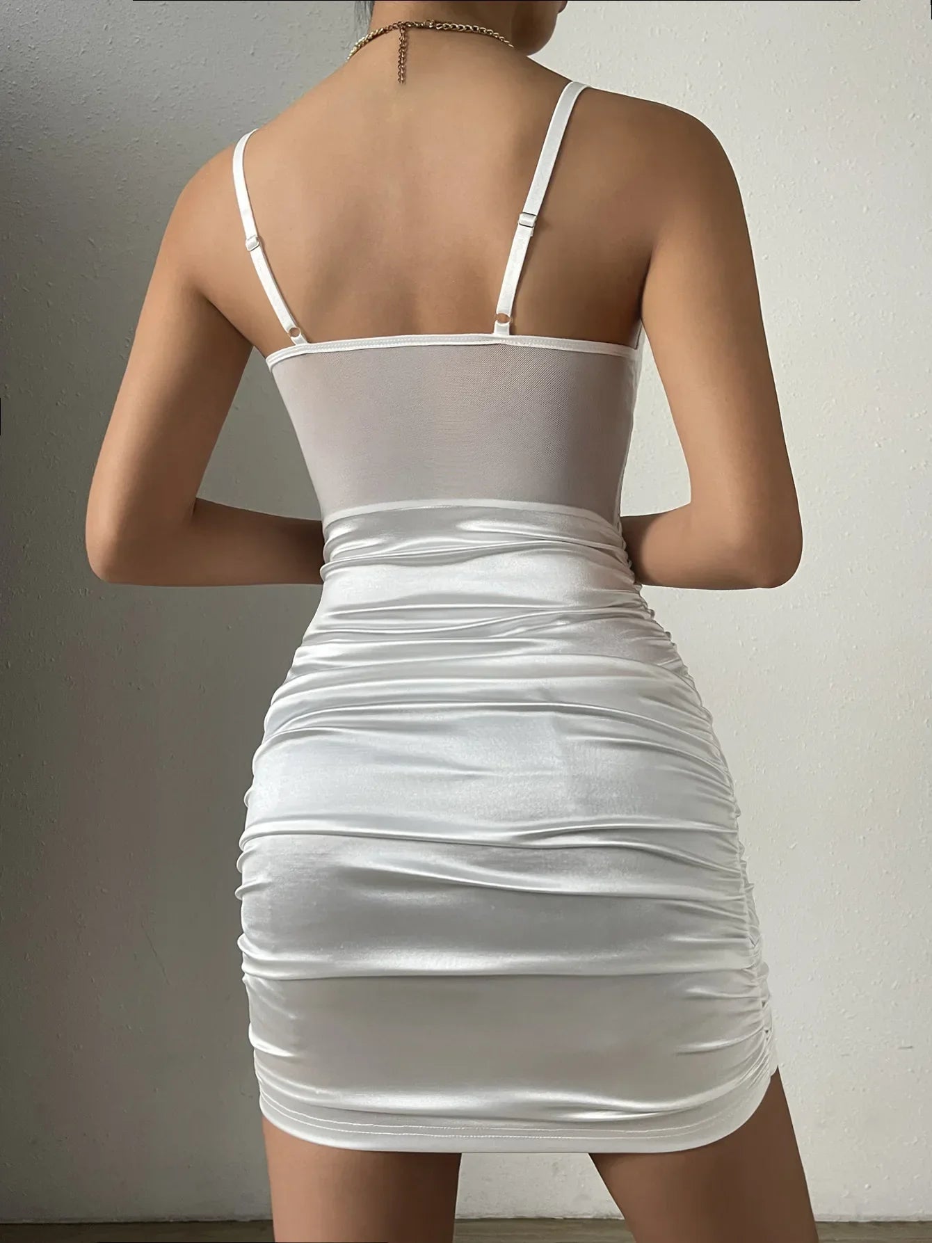 Women Bodycon Lace Dresses  Sexy Club Pleated Flower Patterned Hip Wrap Dress Fashion Slim Elastic Party Streetwear Outfits