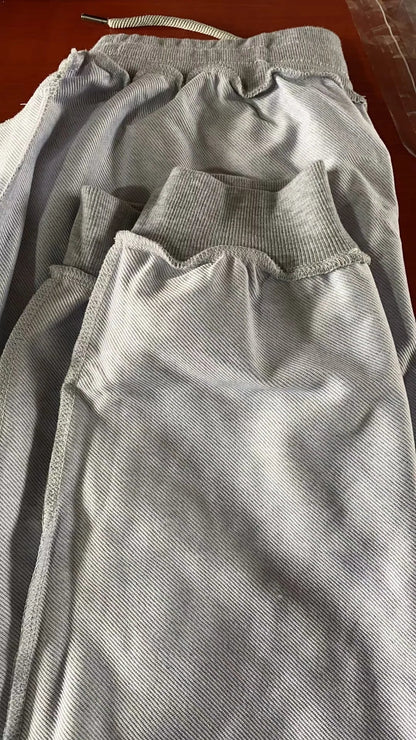 Running Pants Jogging Casual Summer Thin Elastic Sweatpants Quick Dry Ice Silk Straight Pants Sports Gym Breathable Men Trousers