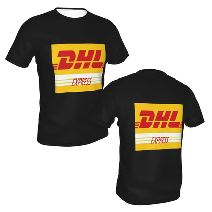 Global Express DHL T-Shirt for Men Cotton T Shirts Men's Tees Short Round Neck Summer Clothes Tops