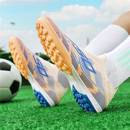 Men's football field boots ultra light grass indoor social training football shoes sports shoes TF/FG football shoes