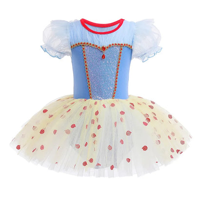 Girl Ballet Dancing Dress Party Fancy Sequined TUTU Dress Princess Girl Clothes Baby Girl Stage Shows Party Costumes