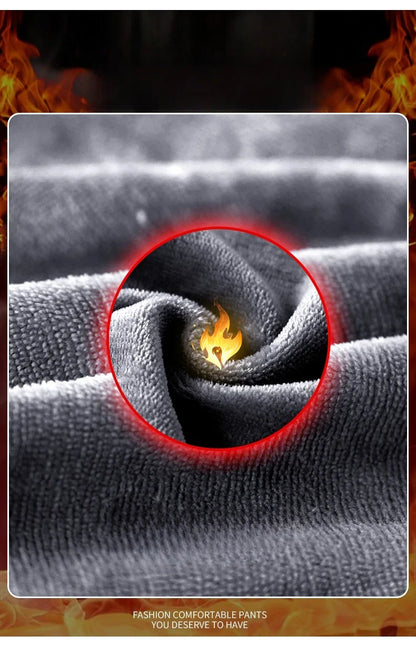 Winter Men Fleece Brand Jeans Fashion Soft Stretch Black Biker Masculino Denim Trousers Thick Velvet  Warm Pants Overalls